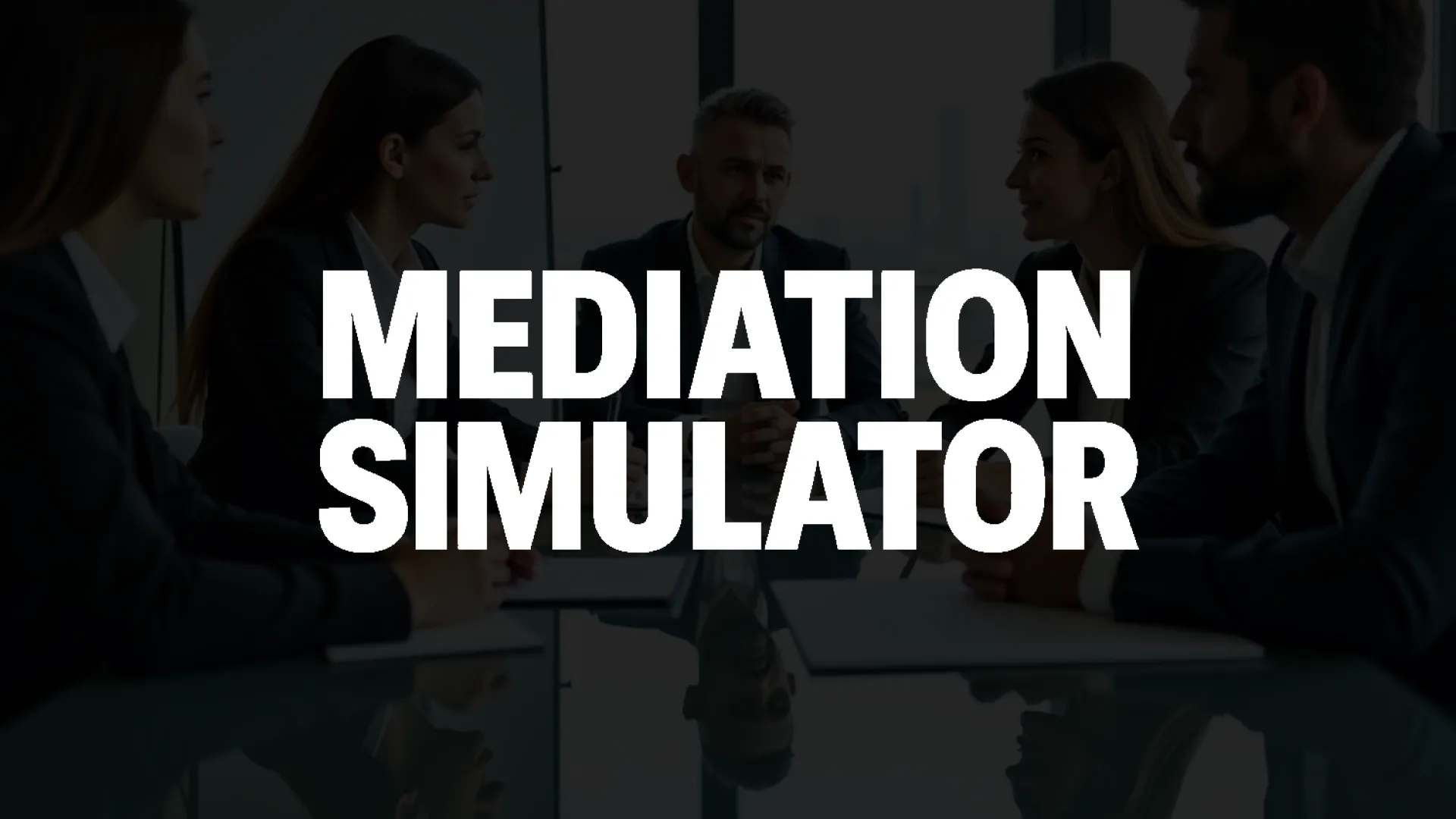 Mediation Simulator is an AI application designed to help legal students and professionals build dispute resolution skills through simulated mediation sessions